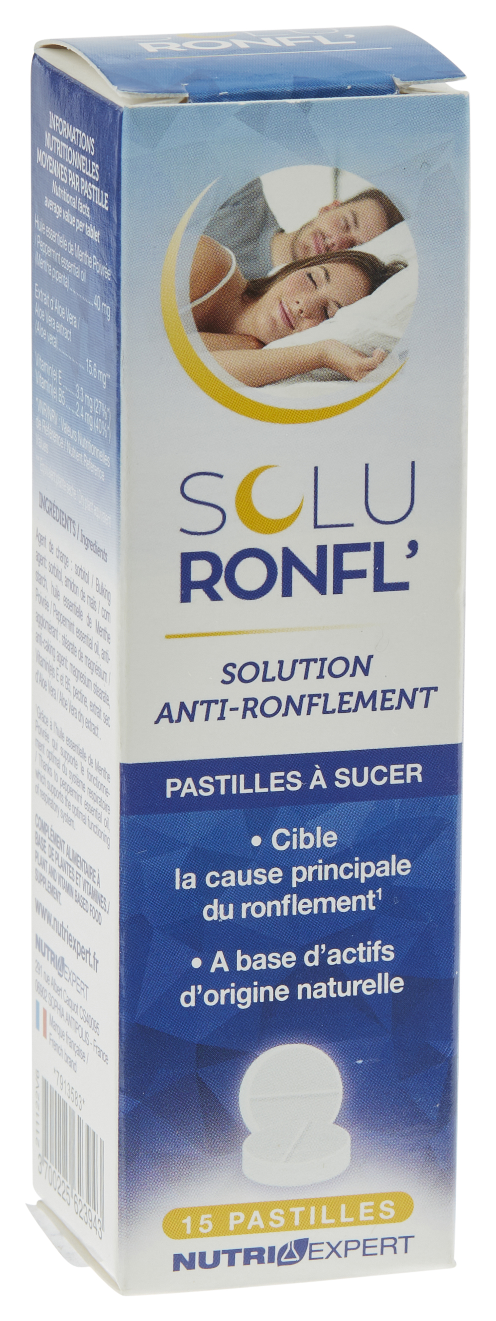 Pastilles contre les ronflements
